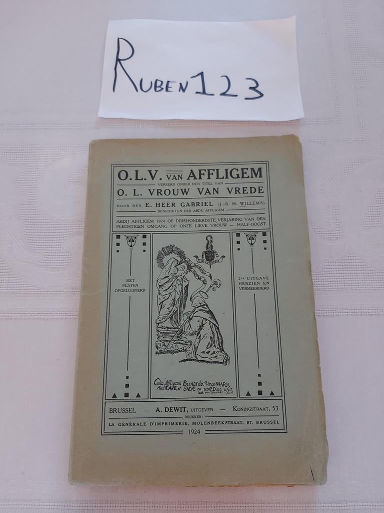 O.L.V. van Affligem, Ophalen of Verzenden