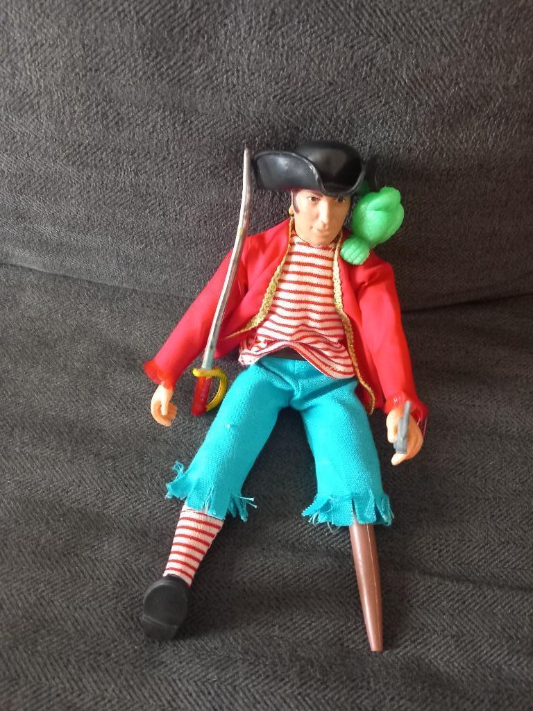 Actiefiguur piraat Long John Silver, Verzamelen, Poppetjes en Figuurtjes, Ophalen of Verzenden, Gebruikt