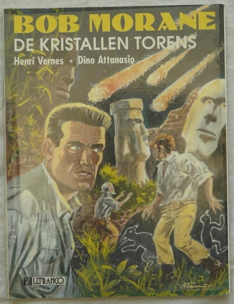 Bob Morane, De Kristallen Torens, Nr.4, Lefranco, 1990.(1), Boeken, Gelezen, Eén stripboek, LEFRANCO, Ophalen of Verzenden