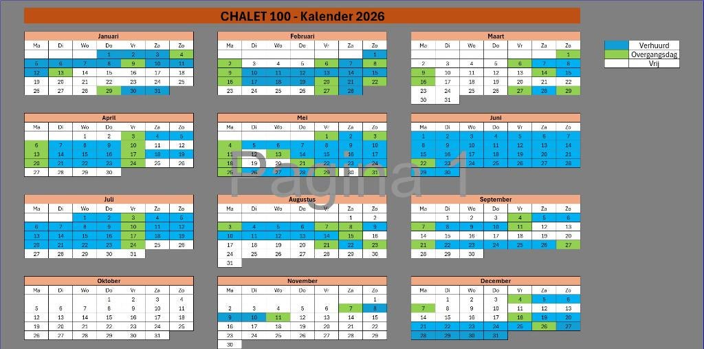 Chalet hartje Ardennen. Voorjaar nog enkele vrije periodes., Immo, Jupille Sur Ourthe, Overige soorten, Direct bij eigenaar, 2 kamers