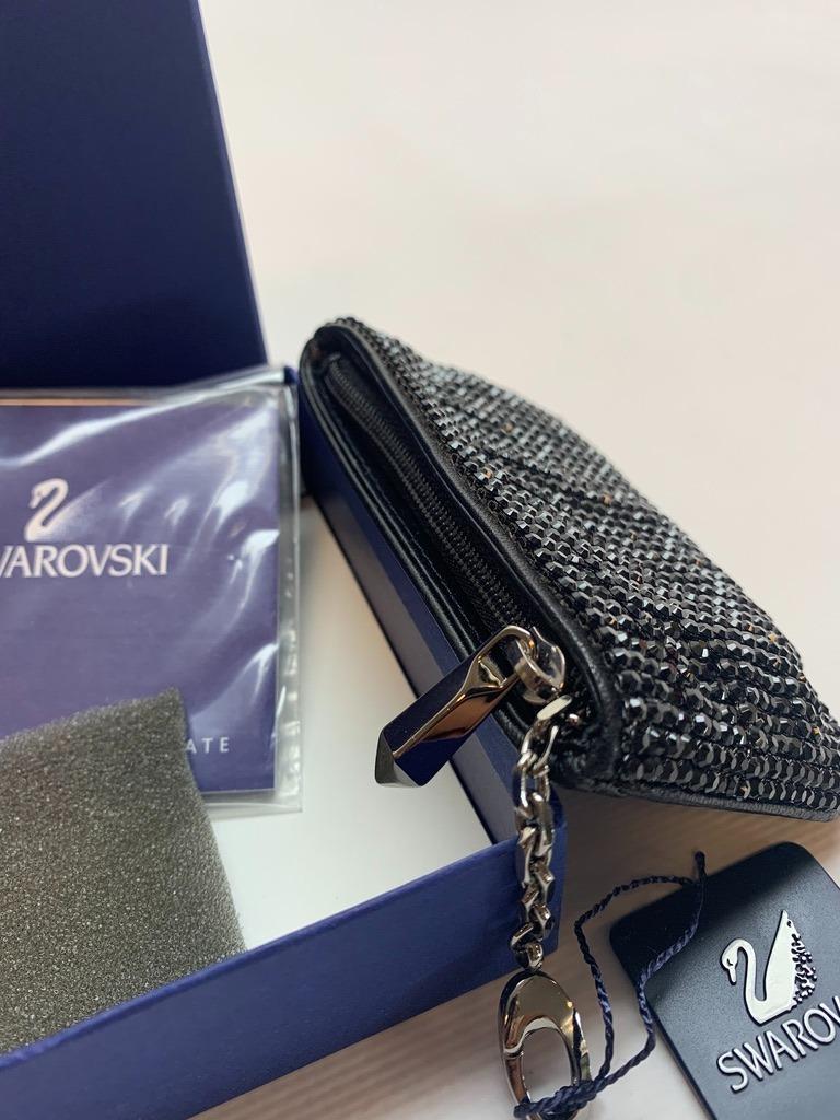 Swarovski Date Black Coin Purse, Ophalen of Verzenden, Nieuw, Zwart, Overige typen