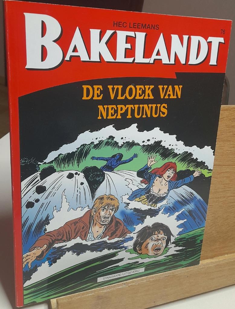 bakelandt nr 78 de vloek van neptunus, Eén stripboek, Hec Leemans, Ophalen of Verzenden, Zo goed als nieuw