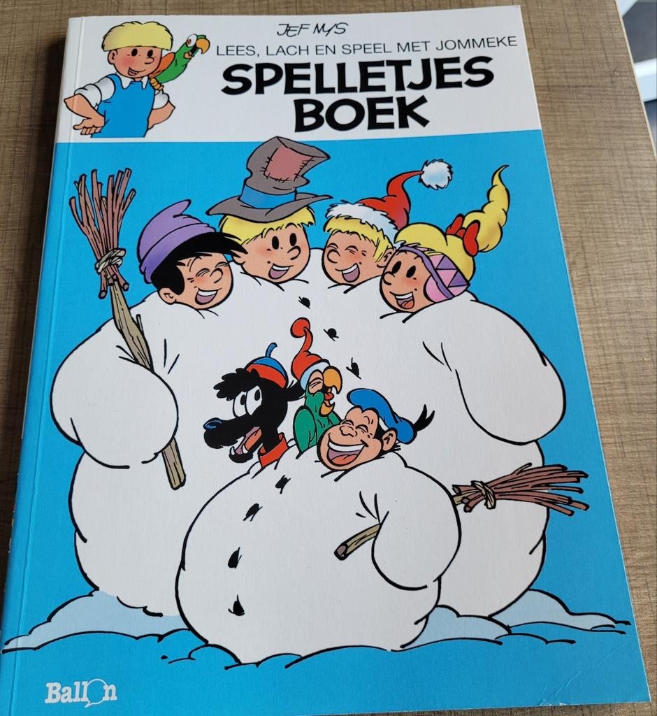 Jommeke - Spelletjesboek (ongebruikt!), Verzamelen, Ophalen of Verzenden, Overige figuren, Nieuw, Boek of Spel