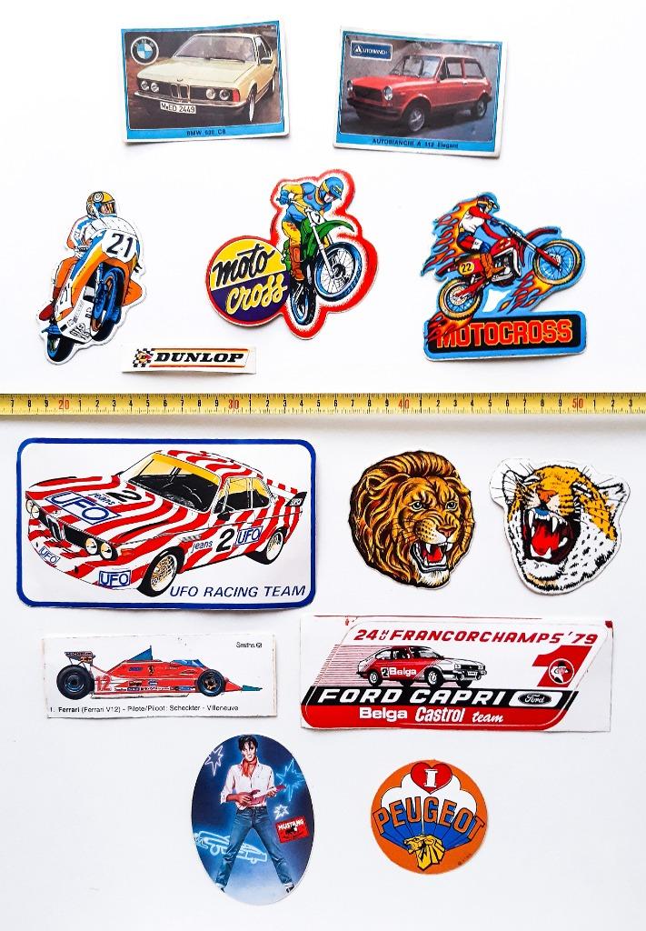 Stickers vintage, Enlèvement ou Envoi