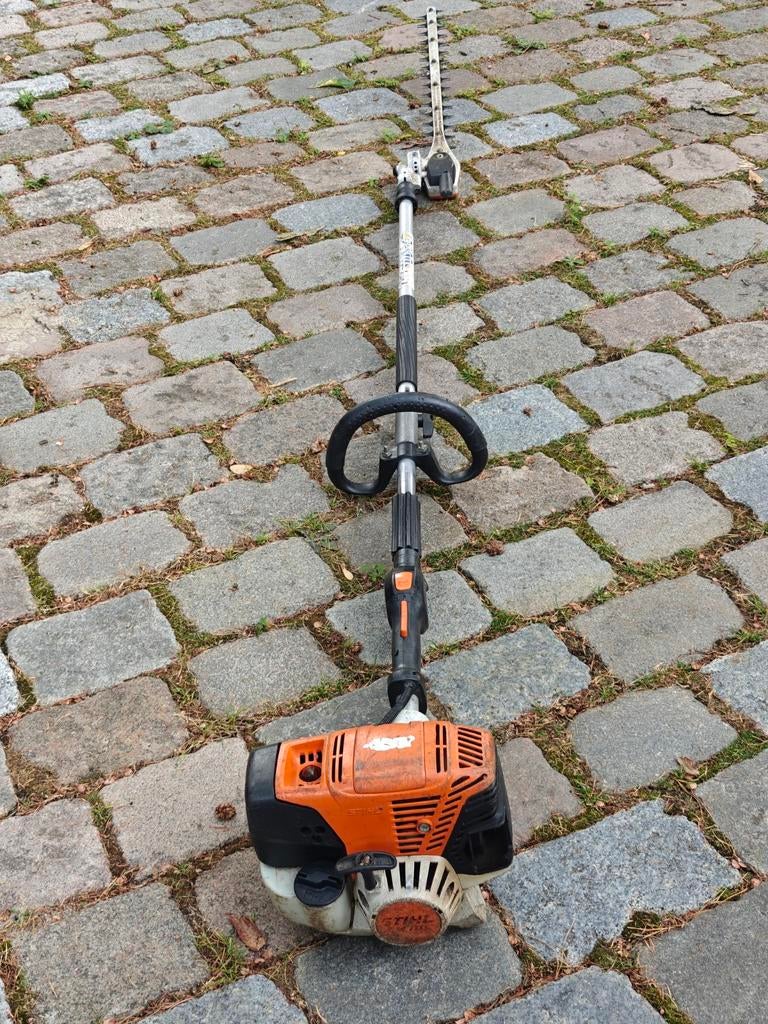 Stihl KM 111 R, Enlèvement, Utilisé