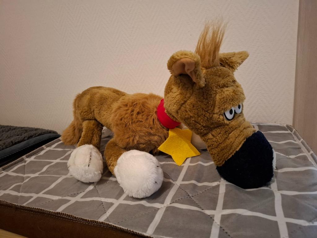 Rataplan knuffel, Ophalen