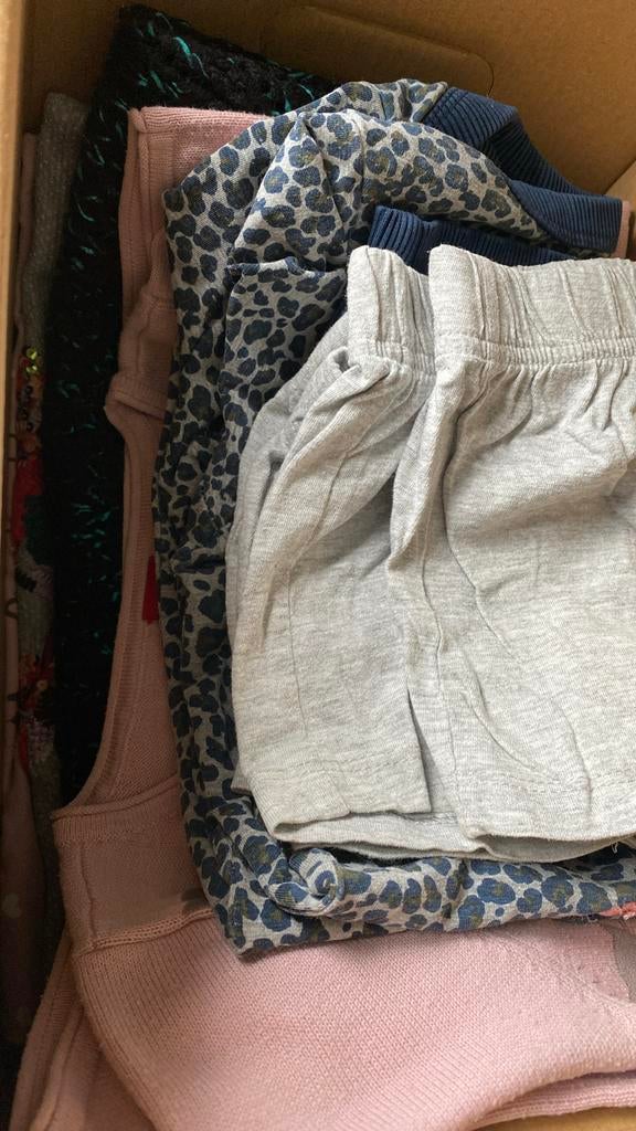 Doos kinderkleding meisje maat 128-134, Kinderen en Baby's, Ophalen of Verzenden