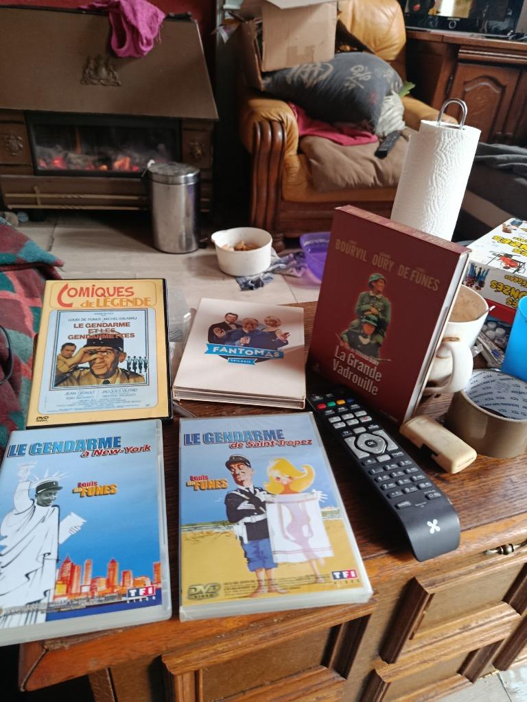 Lot DVD de Louis de Funès, Ophalen, Zo goed als nieuw, Overige genres, Boxset