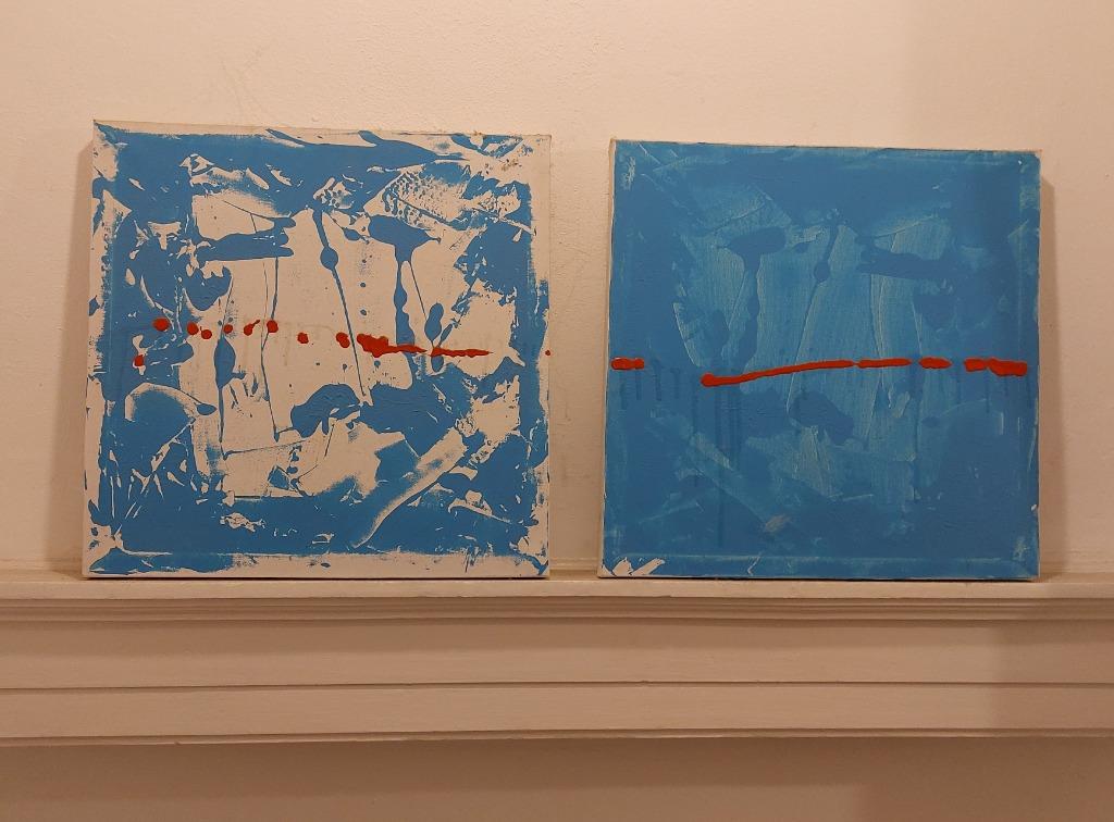 TOGETHER, Antiquités & Art, Art | Peinture | Moderne, Envoi
