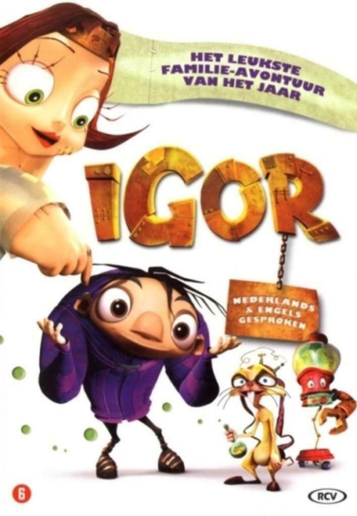 DVD - Igor (2009) (A), Vanaf 6 jaar, Verzenden, Avontuur, Film