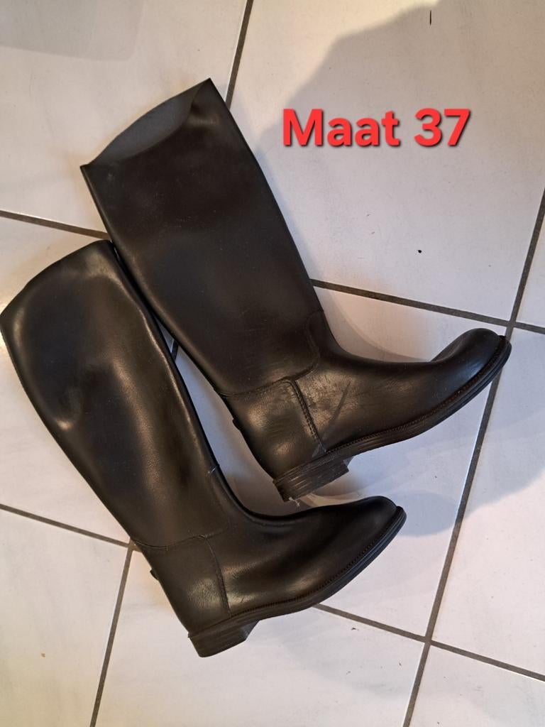 Paardrijlaarzen - zwart - maat 37, Ophalen, Gebruikt, Dressuur, Dames