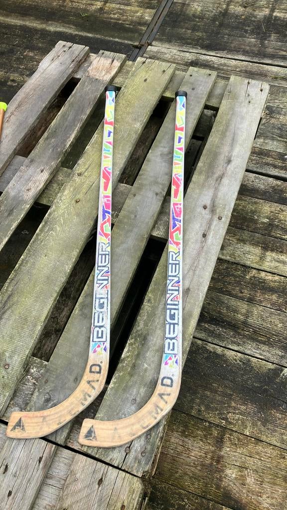 Azemad biginner, Sport en Fitness, Hockey, Ophalen, Zo goed als nieuw, Stick