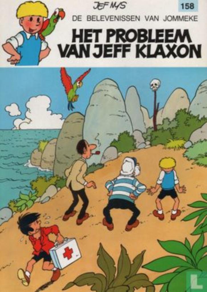 het probleem van jeff klaxon nr 158, Eén stripboek, Ophalen of Verzenden, Nieuw, Jef Nys