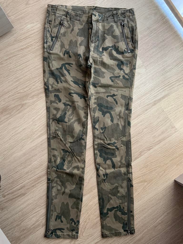 Camouflage broek maat L (40), Ophalen of Verzenden, Zo goed als nieuw, Maat 38/40 (M)