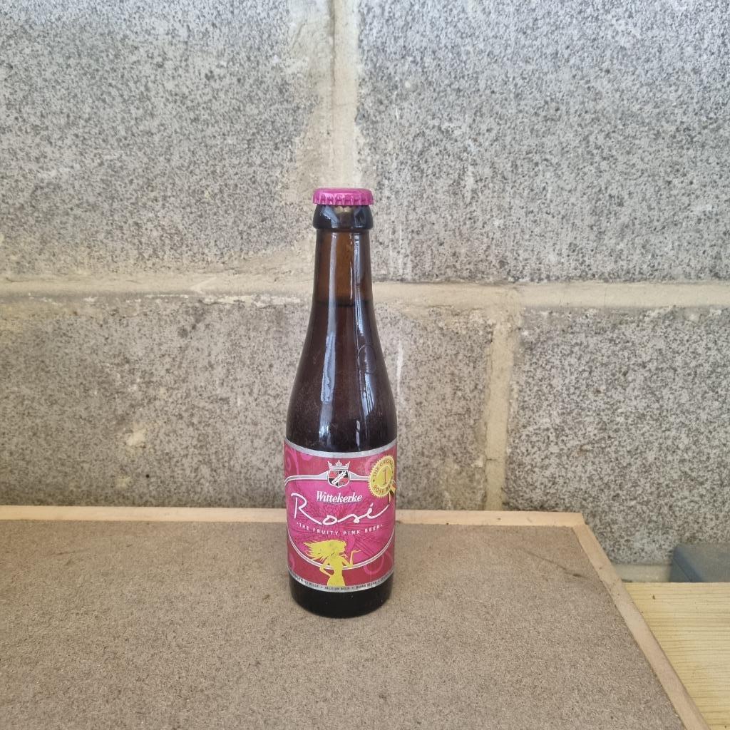 Bouteille de bière Rosé (modèle 2), Ophalen of Verzenden, Gebruikt, Flesje(s), Overige merken