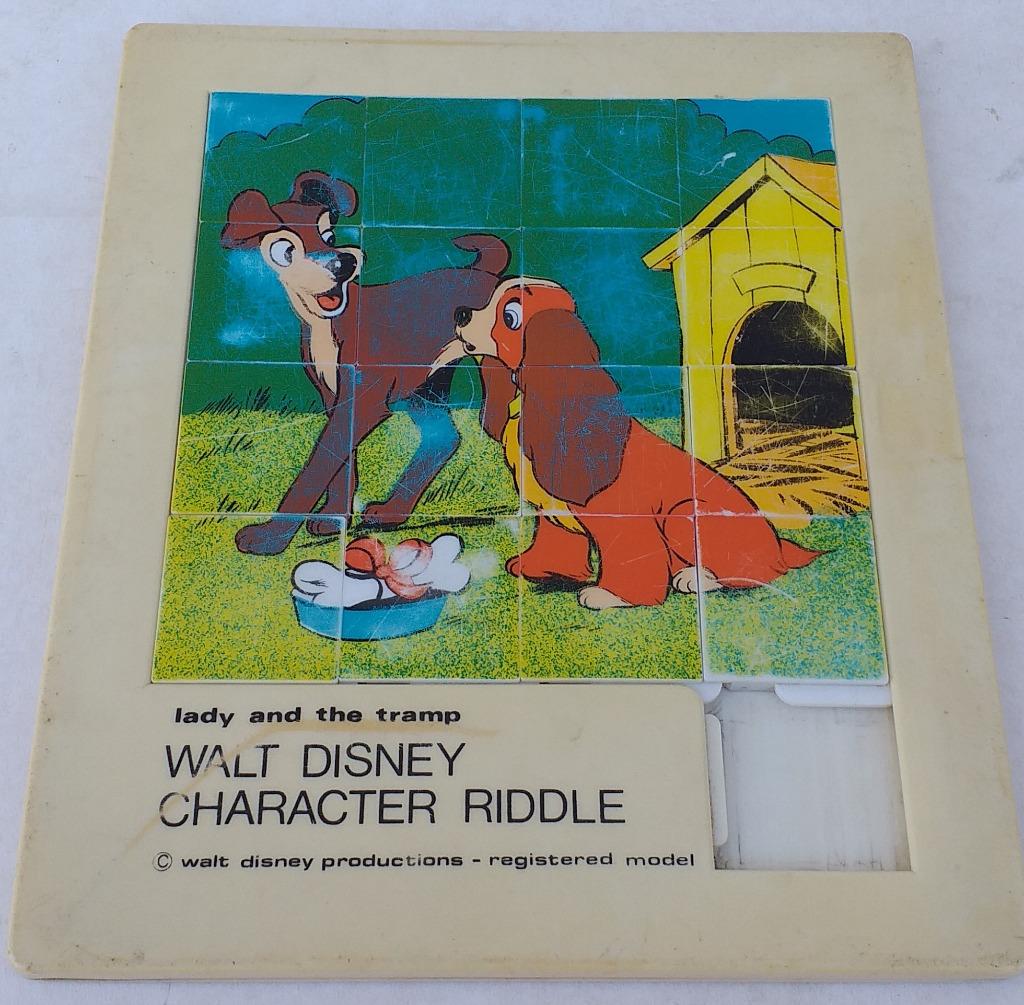 puzzel Inter-Mundus Disney Lady and the tramp, Enlèvement ou Envoi, Utilisé
