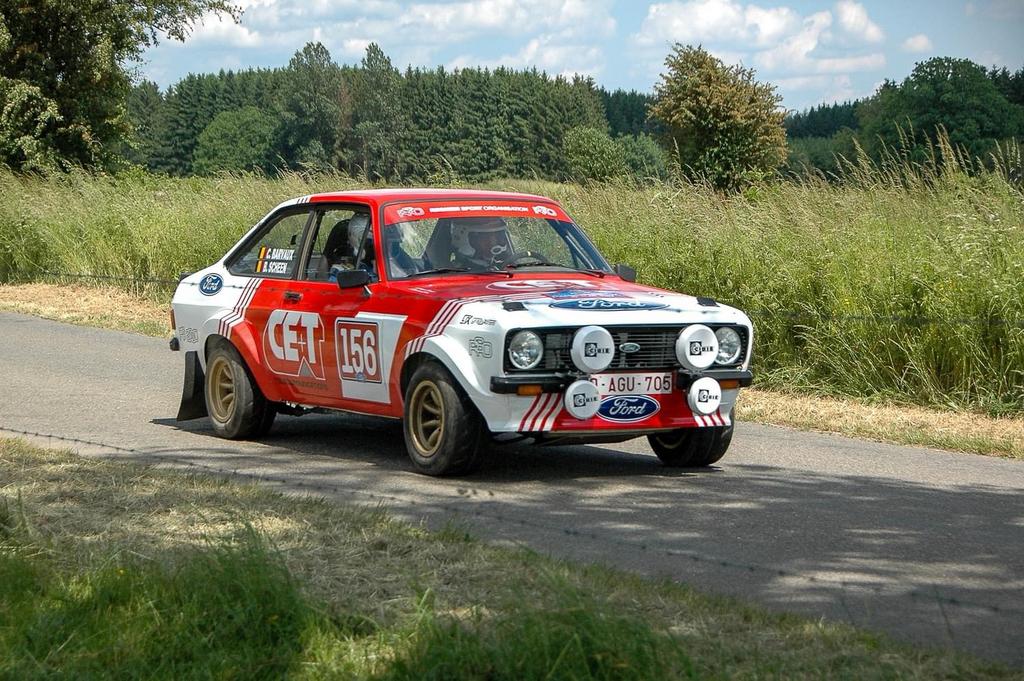 Ford Escort MKII groep 2 - rallyauto, Auto's, Escort, Zwart, 4 cilinders, Overige bekleding