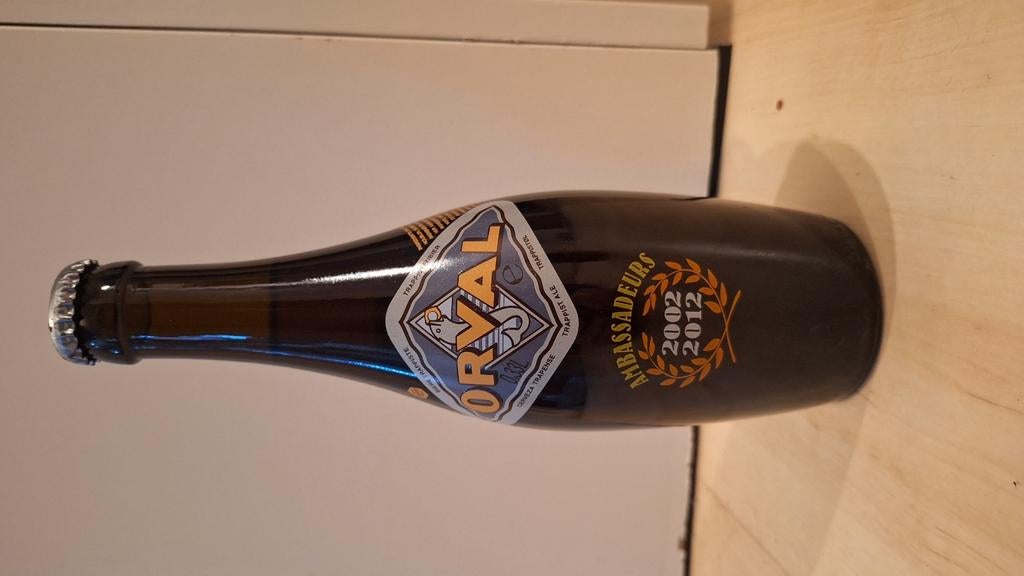 Bouteille Orval sérigraphiee  Ambassadeurs. Édition limitée, Collections, Marques de bière, Enlèvement ou Envoi, Neuf