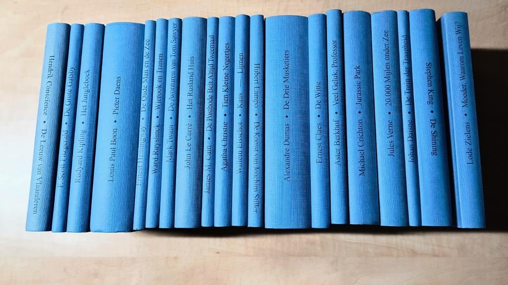 20 Boeken in HC waaronder de leeuw van Vlaanderen., Enlèvement ou Envoi, Comme neuf