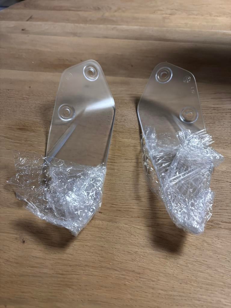 Set de déflecteurs de vent transparants, BMW R 1250 GS, Enlèvement