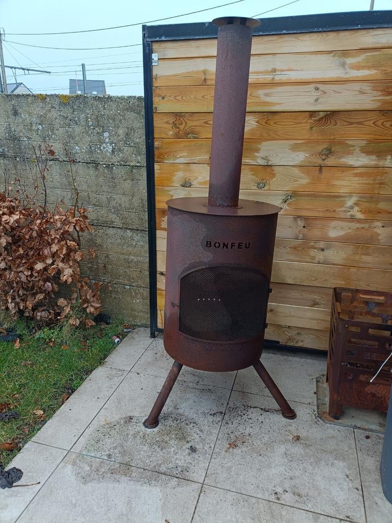 Bonfeu bonton 50 cortenstaal, Enlèvement