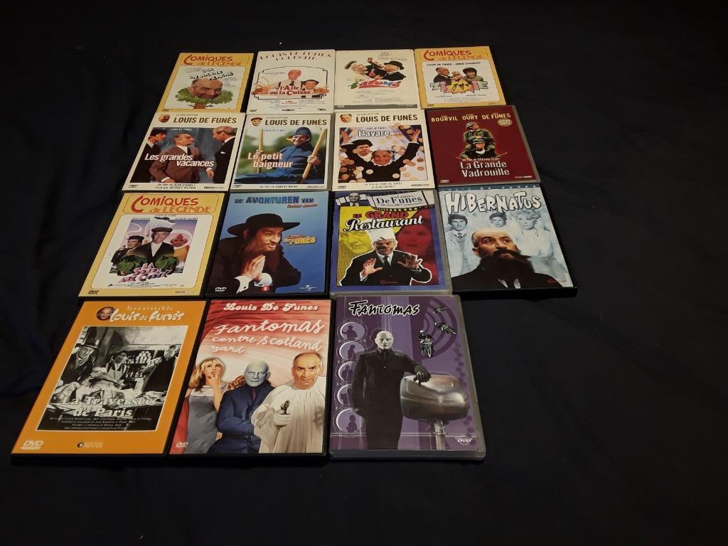 Lot de 15 dvd de Louis De Funes - État neuf, Enlèvement ou Envoi, Comme neuf