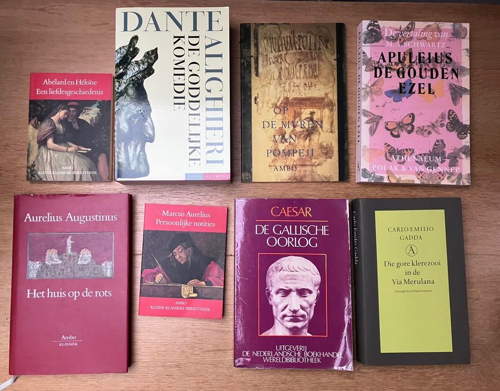 Klassieke literatuur - oudheid en middeleeuwen - 24 boeken, Ophalen of Verzenden, Zo goed als nieuw