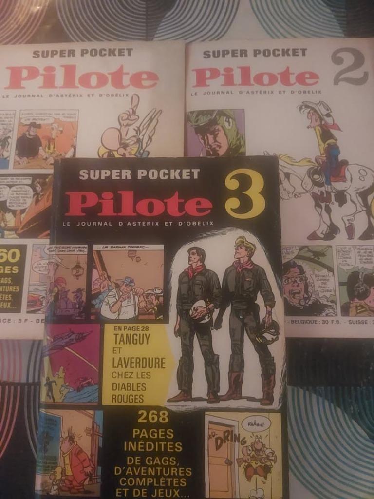 Intégrale des 9 volumes Pilote Super Pocket (complète), Livres, BD, Utilisé, Plusieurs BD, Enlèvement ou Envoi