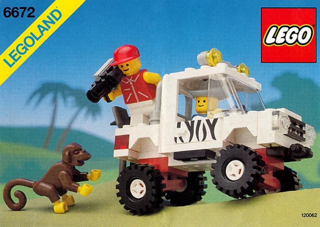 LEGO Classic Town Off-Road 6672 Safari Off-Road Vehicle, Kinderen en Baby's, Speelgoed | Duplo en Lego, Ophalen of Verzenden, Zo goed als nieuw