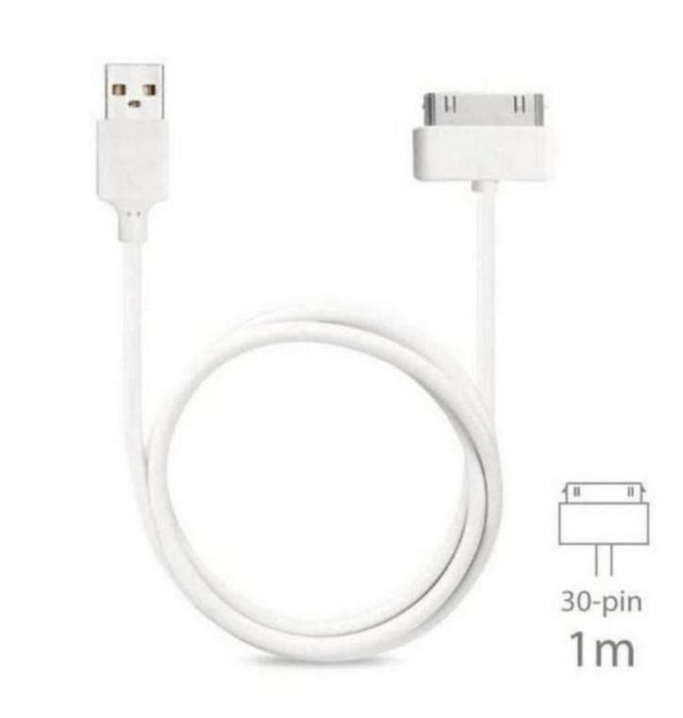 Chargeur câble iPhone 3G/3GS/4/4S/iPod1234/iPad123.., Enlèvement ou Envoi, Neuf