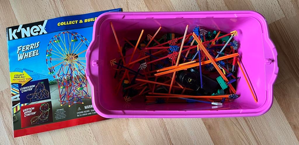 K’nex ferris wheel reuzenrad, Ophalen, Gebruikt