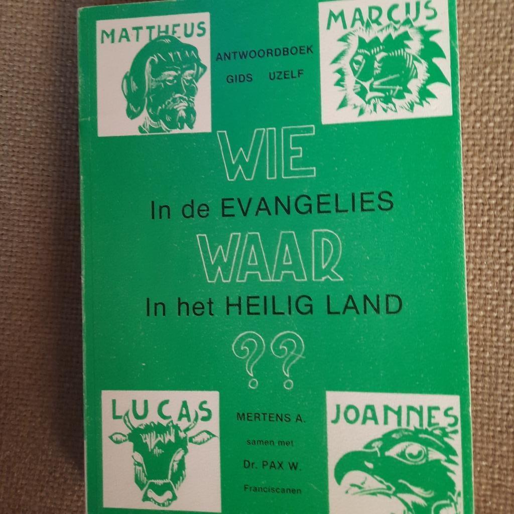 WIE IN DE EVANGELIES WAAR IN HET HEILIG LAND ?? MERTENS A., Boeken, Godsdienst en Theologie, Ophalen of Verzenden, Islam