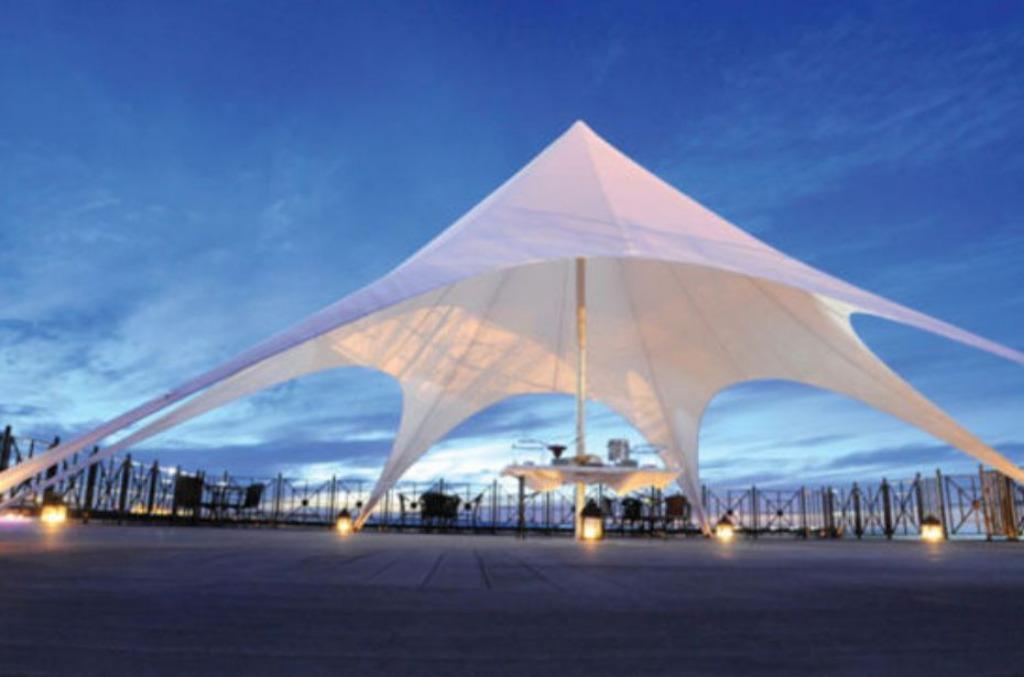Profi Starflex-Shelter Stertent Starshade 12 x 12m. 2024 Wit, Enlèvement ou Envoi