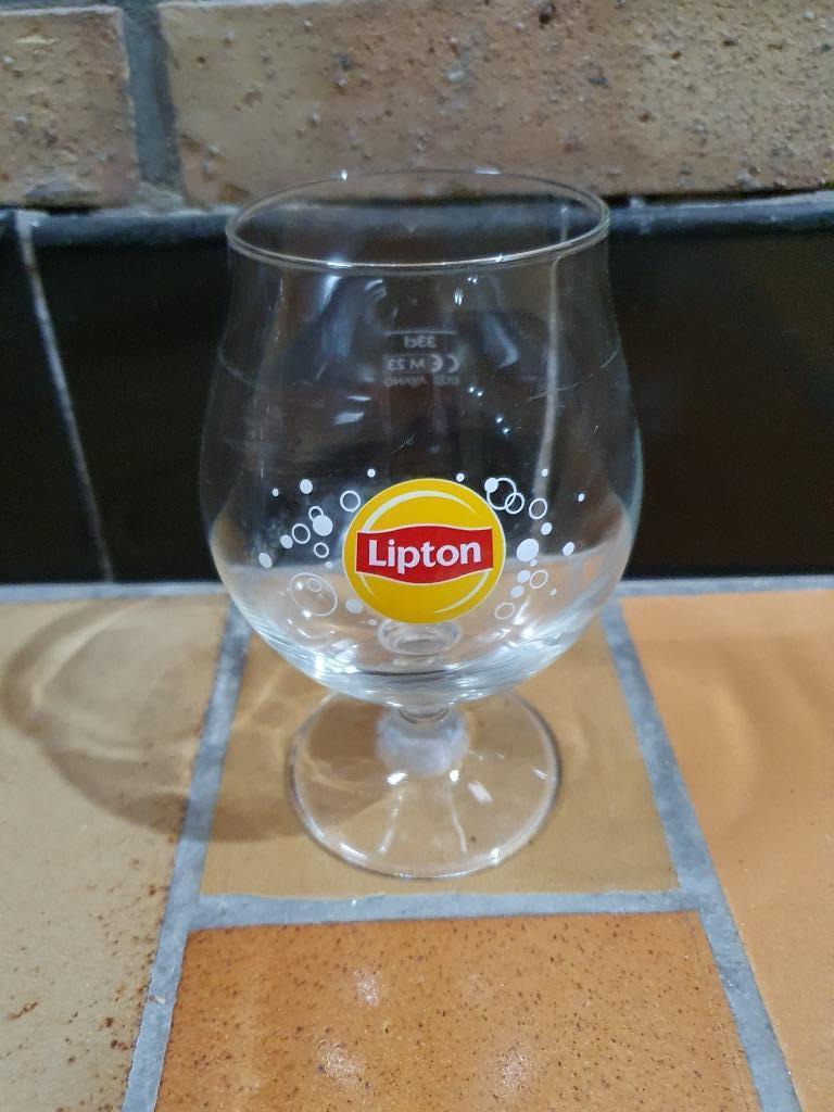 Verre Lipton, Collections, Enlèvement, Comme neuf, Verre à soda