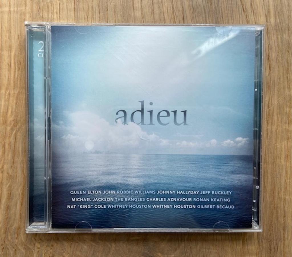 CD Compilation "ADIEU" Double CD, Enlèvement ou Envoi, Utilisé