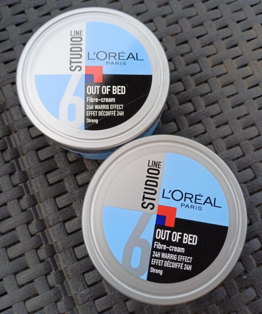 L'Oreal Out of bed Fibre-cream, Ophalen of Verzenden, Nieuw, Gel, Wax, Haarlak of Mousse