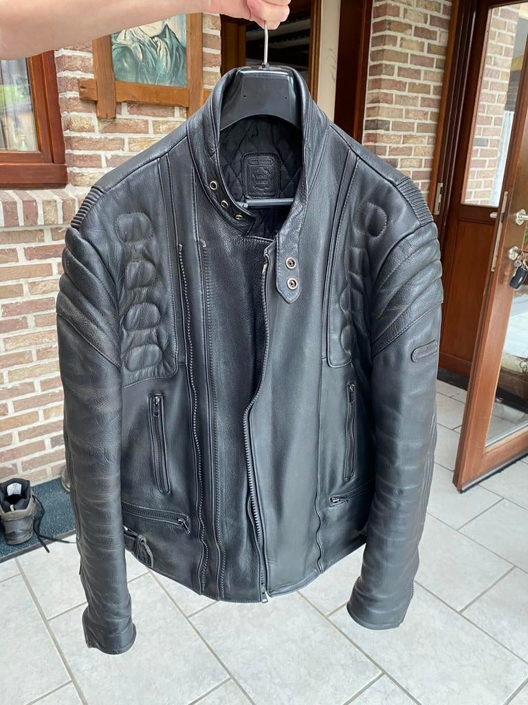 Lederen motopak man, Motoren, Ophalen, Tweedehands, Heren