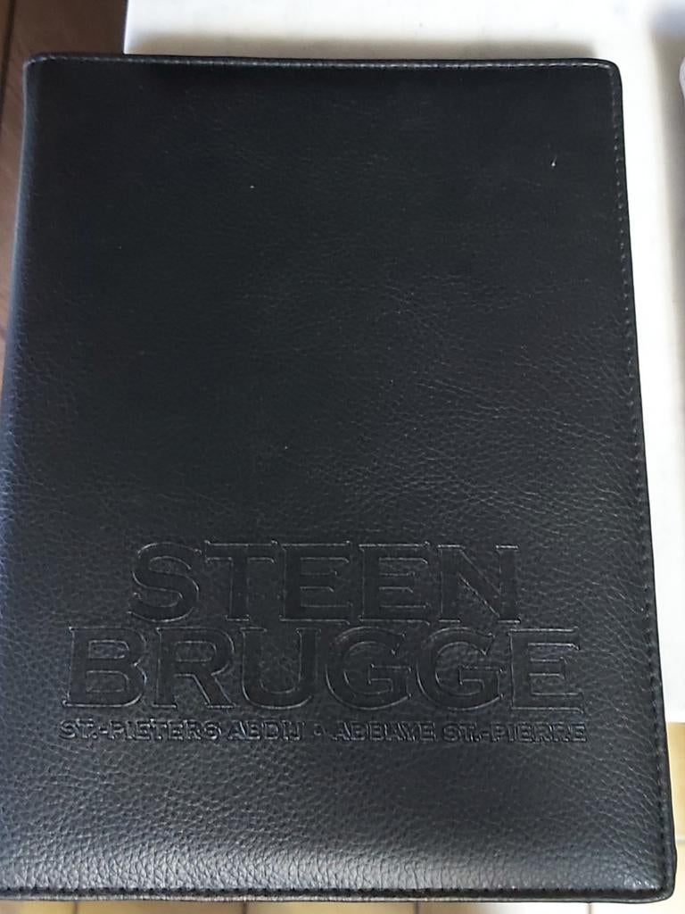 Steenbrugge prijslijst tafel map, Enlèvement ou Envoi, Comme neuf, Palm