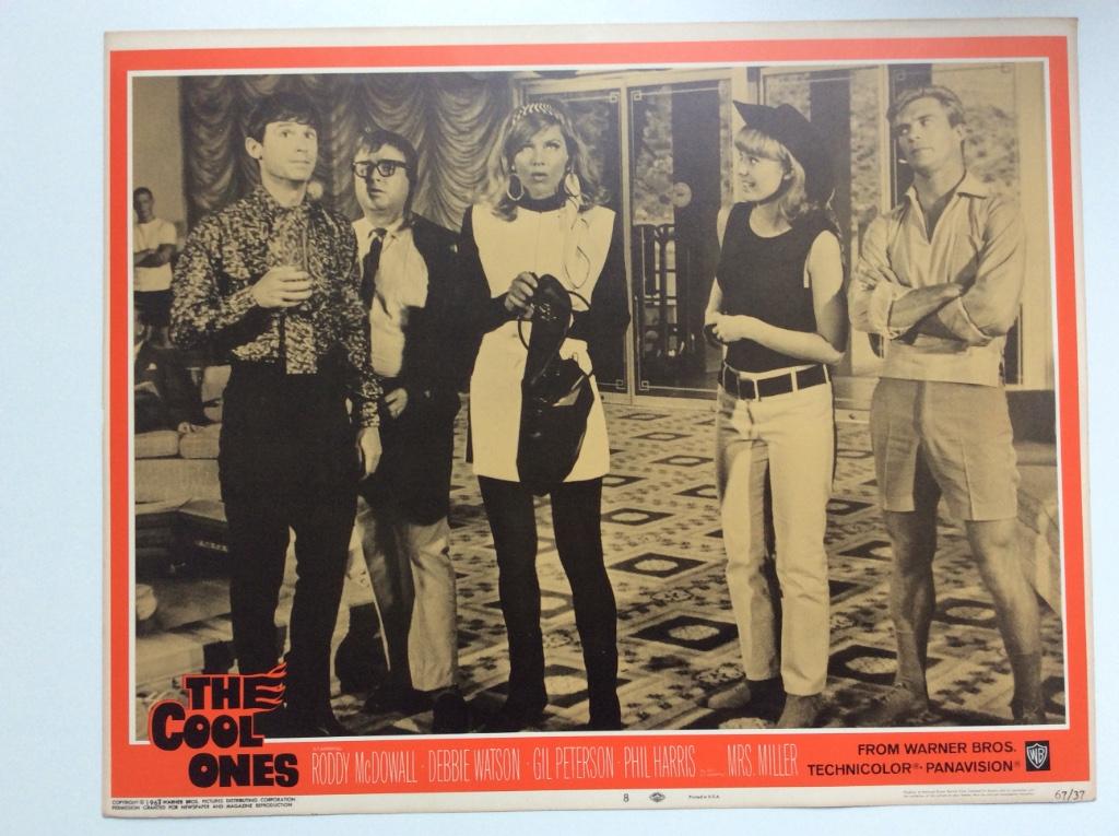 The Cool Ones - Original lobby card 1967, Enlèvement ou Envoi, Rectangulaire horizontal, A1 jusqu'à A3, Utilisé