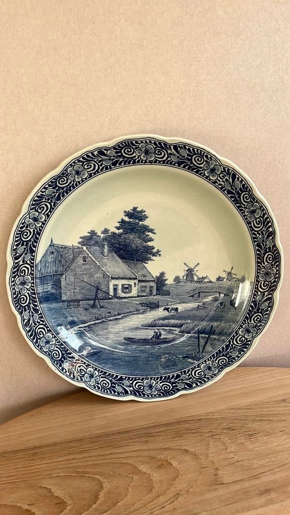 C.M. Delfts blauw sierbord., Ophalen