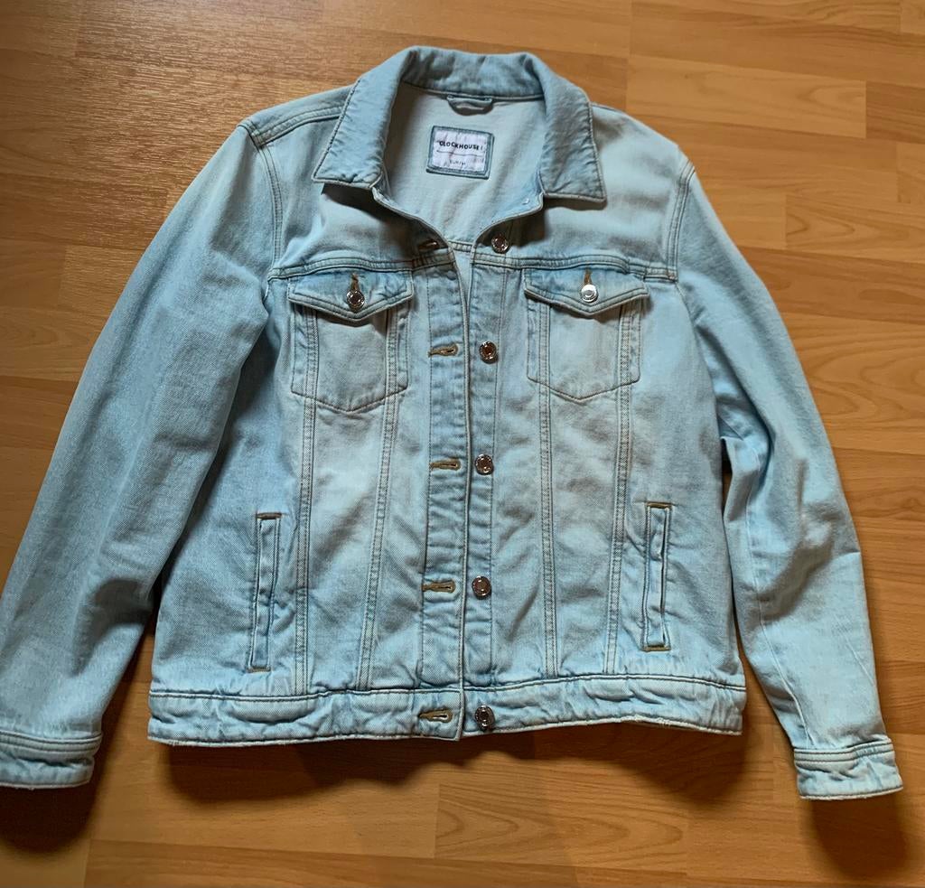 Te Koop Dames Jeans jas, Enlèvement ou Envoi, Comme neuf, Taille 42/44 (L)