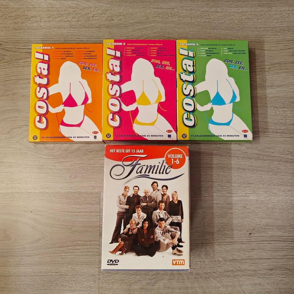 Dvd box costa familie, Cd's en Dvd's, Ophalen of Verzenden, Zo goed als nieuw