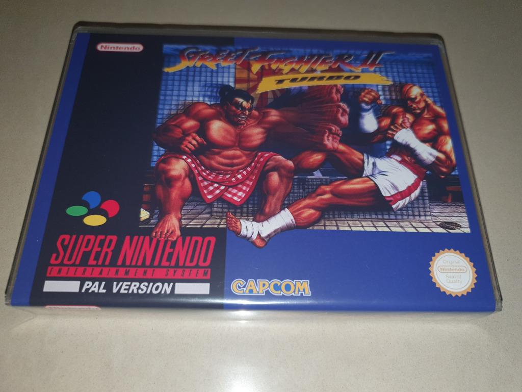 Street Fighter 2 Turbo (3) SNES Game Case, Consoles de jeu & Jeux vidéo, Envoi, Comme neuf