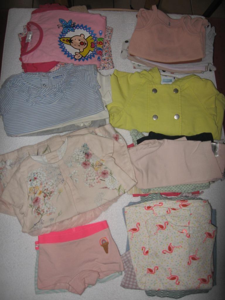 pakket 2 meisjeskleding zomer maat 86, Kinderen en Baby's, Babykleding | Maat 86, Ophalen, Gebruikt, Meisje
