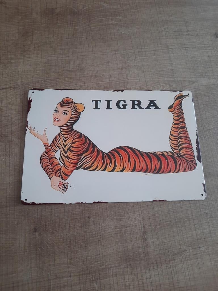 Panneau publicitaire Tigra, Enlèvement ou Envoi, Panneau publicitaire