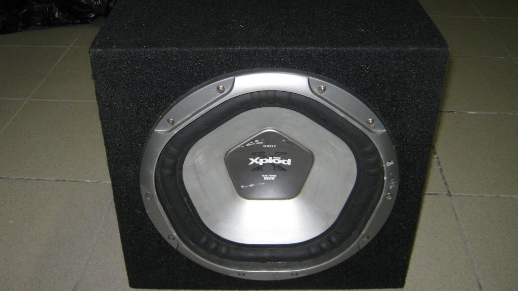 SONY XPLOD SUBWOOFER 1200 W, Auto diversen, Overige Auto diversen, Ophalen