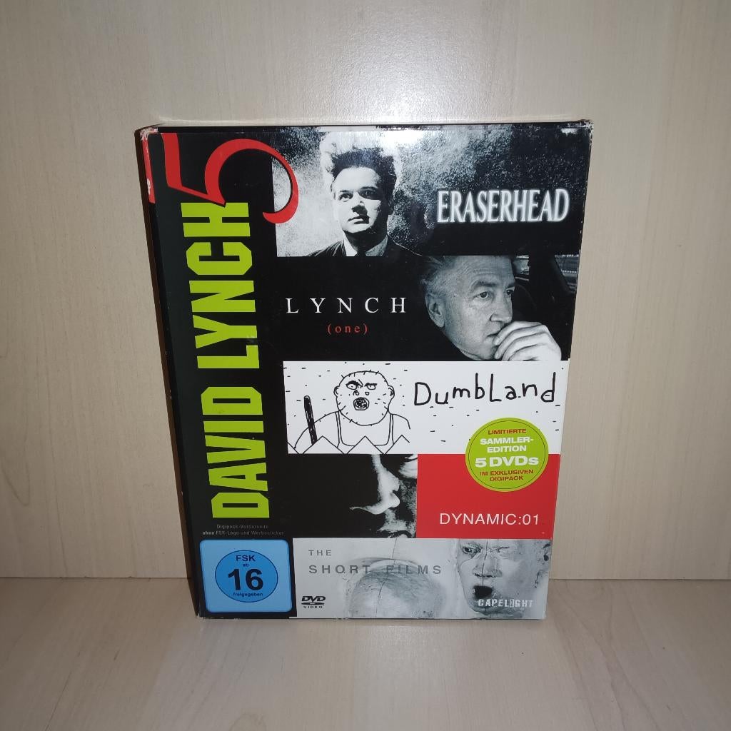 David Lynch coffret 5 Films (incl. "Dumbland & Eraserhead"), Verzenden, Gebruikt, Science Fiction, Boxset
