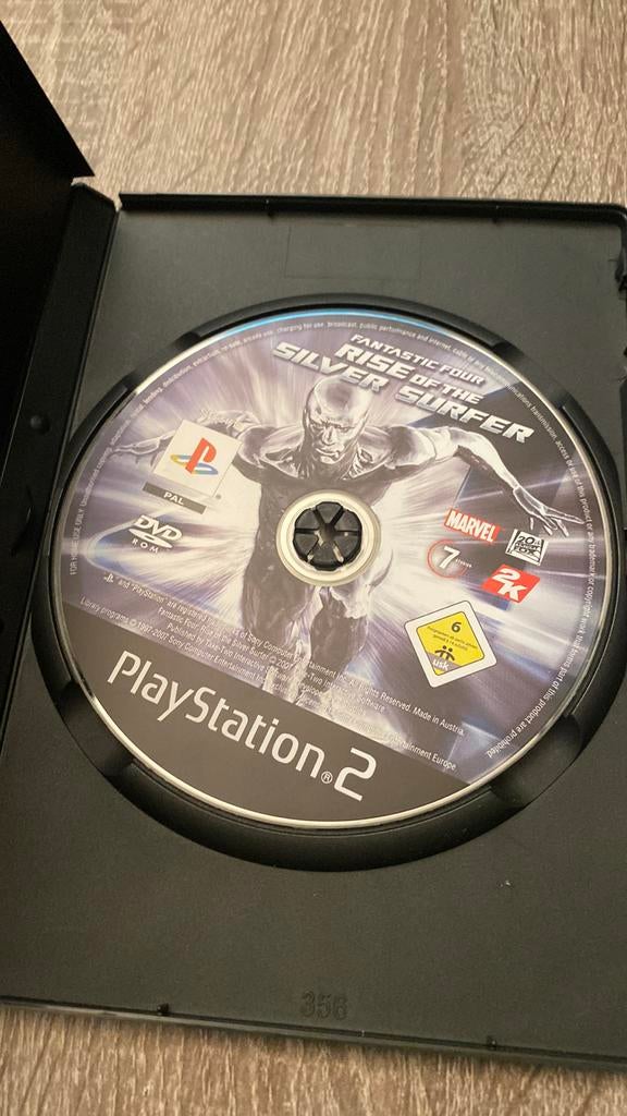 Rise of the silver surfer, Games en Spelcomputers, Avontuur en Actie, 2 spelers, Ophalen of Verzenden, Zo goed als nieuw