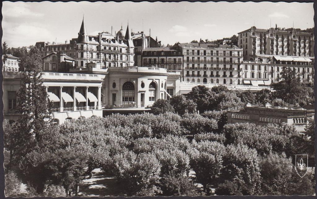 FRANCIA - Royat : Le Casino et le Parc Thermal, Collections, Cartes postales | Étranger, Non affranchie, France, Envoi