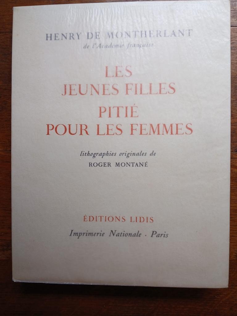 Henri de Montherlant/Roger Montane, Comme neuf, Europe autre, Henry de Montherlant, Enlèvement ou Envoi